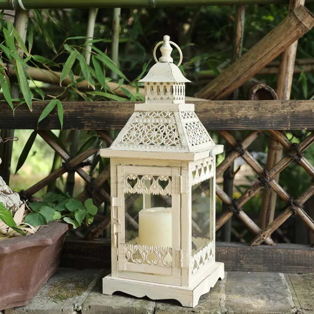 Farmhouse Home Decor Lantern Decorative Candle Lantern