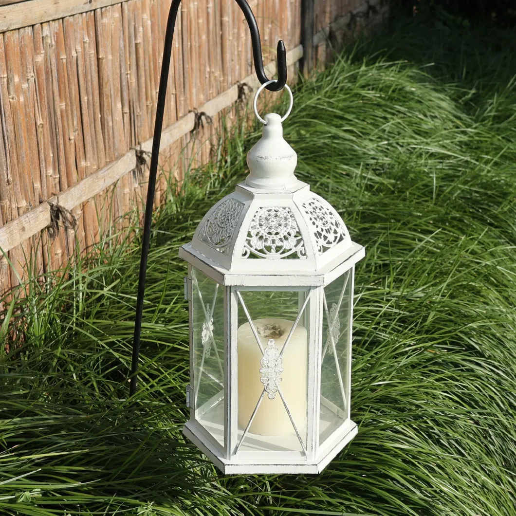 Farmhouse Home Decor Lantern Decorative Candle Lantern