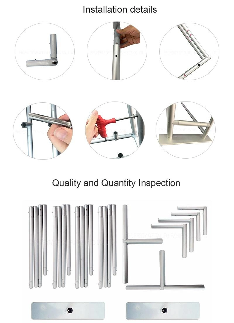 Custom Aluminium Trade Show Event Photo Booth Display Curved Tension Fabric Backdrop Advertising