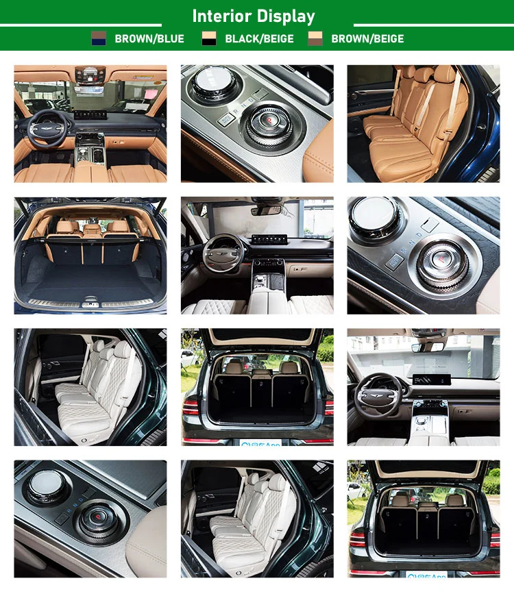 360 Panoramic Image 7 Exterior Cameras 18 Speakers Genesis Gv80 Flagship Edition Electric Car