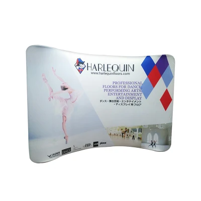  Sfondo in tessuto Custodia con cuscinetto esposizione a parete Pop up Wall Supporto da parete portatile per foto da sfondo