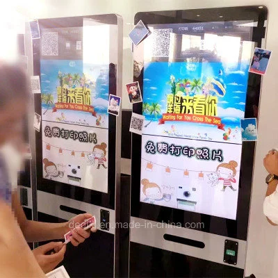  Macchina per la stampa fotografica/stand fotografico pubblico Dedi 42inch LCD WeChat Con un PC all-in-one