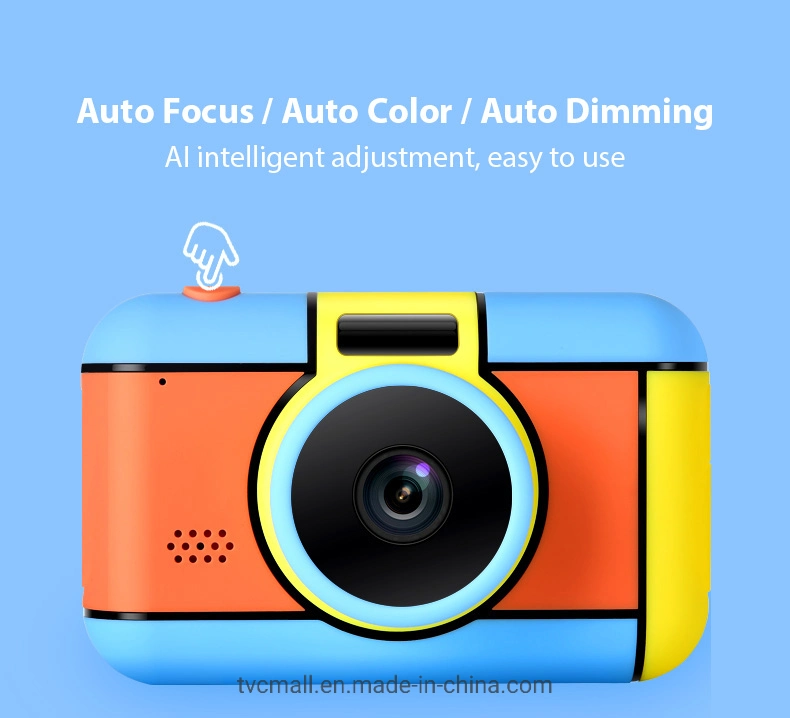 D7s 2.4 Inch IPS Large Screen Dual 32MP HD Display Kids Digital Camera for Children Boys Girls