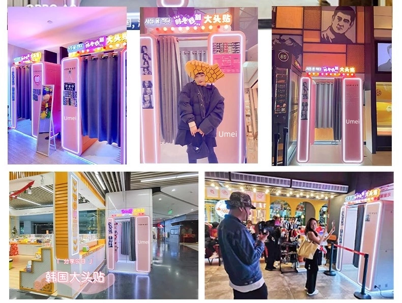 Self Service Vending Machine Photobooth /Photobooth Tent/Party Photobooth