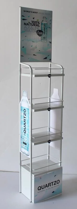 High Quality Branded Retail Store Wire Wine Metal Display Stand