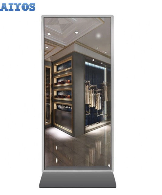 Aiyos 43 Inch Floor Standing Magic Mirror Photo Booth Kiosk