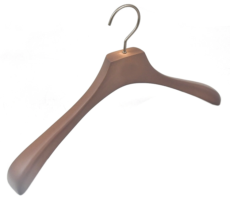 Personalized Branded Heavy Duty Display Shop Clothes Coat Hanger Stand for Shop