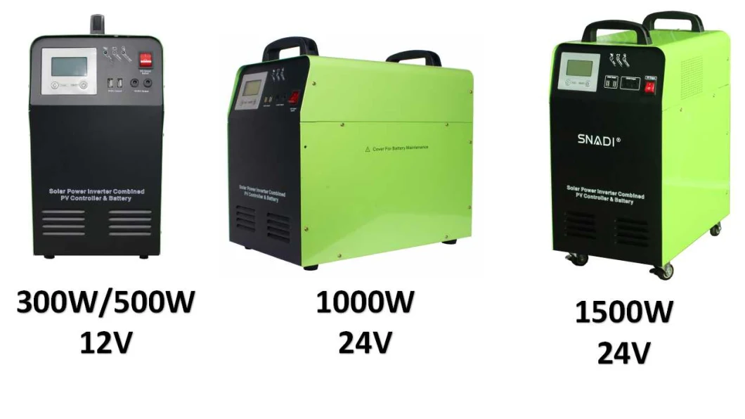 1.5kw 24V 2.4kwh Back up Portable Solar System