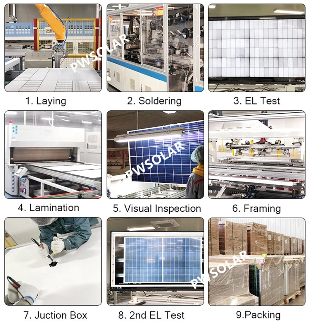 High Quality 500W 650W Solar Panel 1kw 2kw 3kw off/on Grid Solar System, Solar Power System for Home