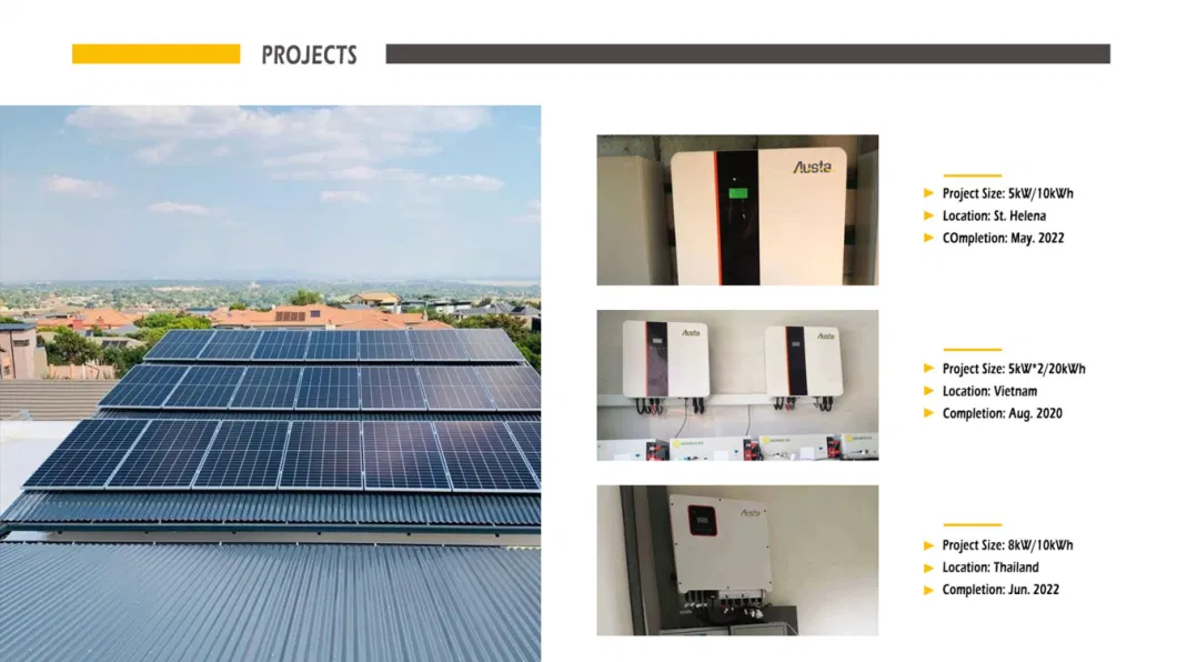 Single Phase 4kw Solar Inverter Pure Sine Wave on and off Grid Solar System MPPT Hybrid Inverter