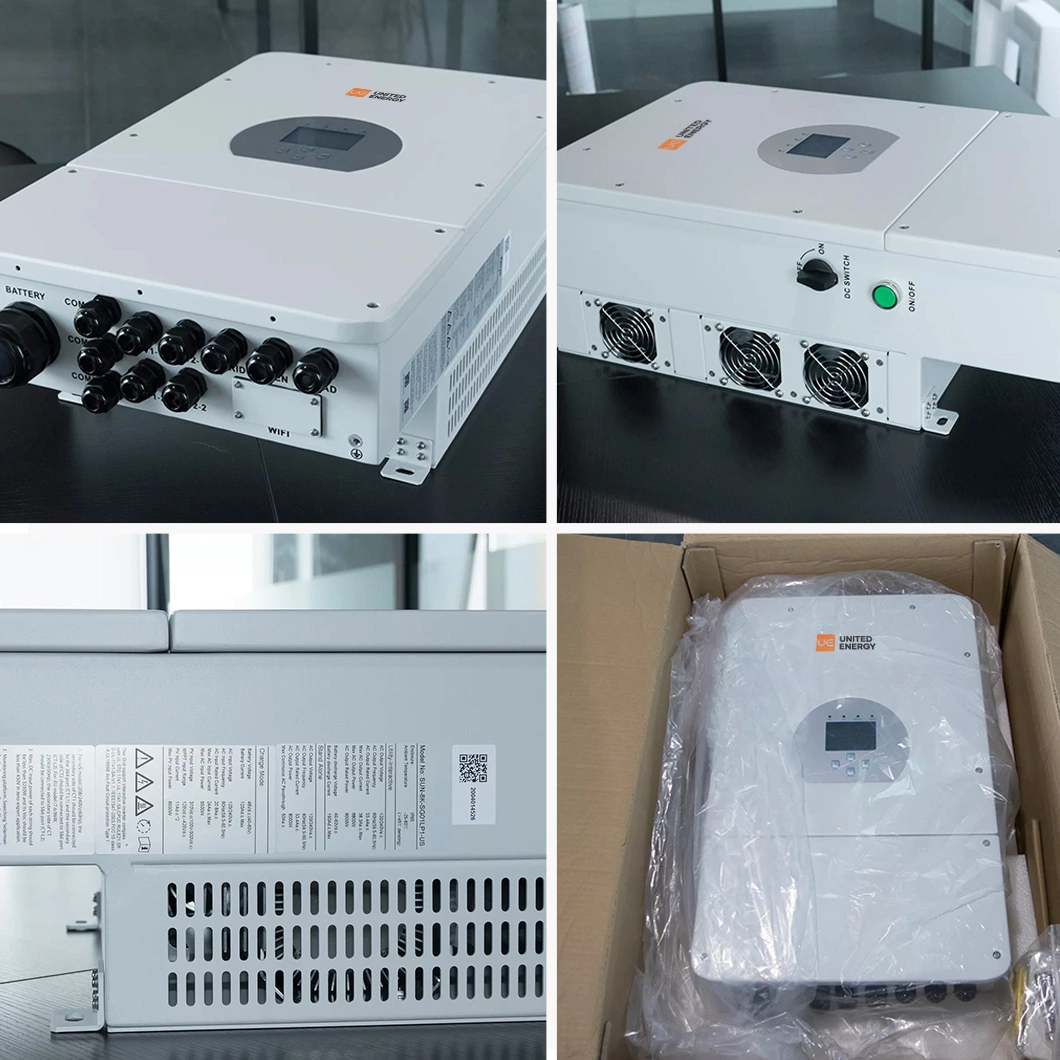 Ue Hybrid Inverter MPPT DC 12V 220V 5 Kw 5000W Novel Design Wholesale Price Solar Inverter