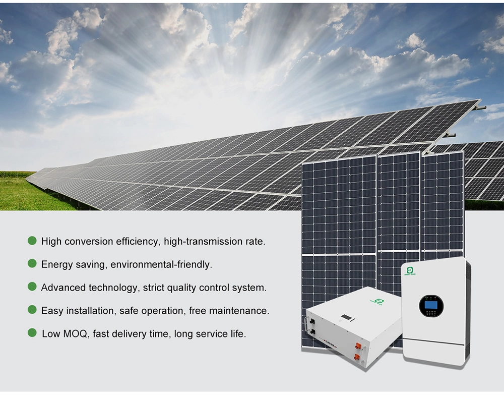 Factory 5kw 10kw 20kw off Grid Solar System Photovoltaic Home Energy Storage System