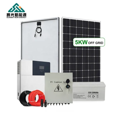 5kw 6kw 7kw Conjunto de la Energía Solar Kit Sistema Inicio Sistema de Energía Solar Precio