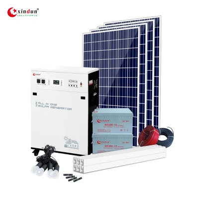  3kv Mini híbrido nuevo conjunto de la generación de la casa Sistema de energía solar para AC Home