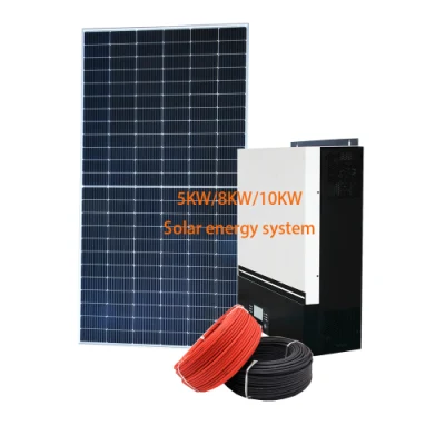  10KW Precio de fábrica del sistema generador de energía solar de la rejilla