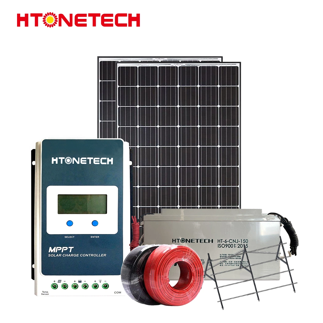 Htonetech 3000 Wp off Grid Solar System Manufacturing China 10kw 1.5 Kw Solar Power System with Industrial Solar Inverter