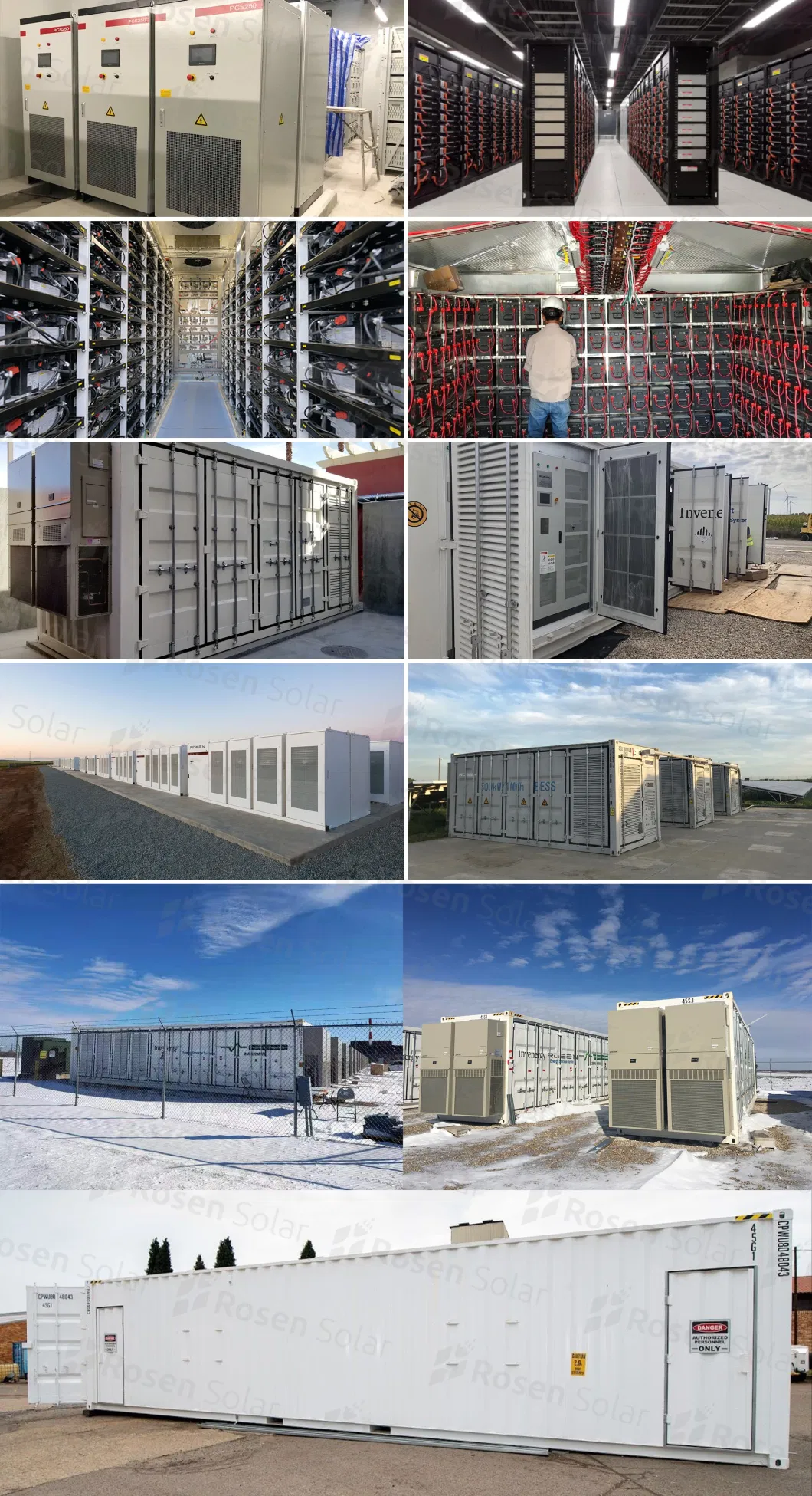 100kwh 300kwh 500 Kw Lithium LiFePO4 Solar Ess 20FT Container for Electricity Storage