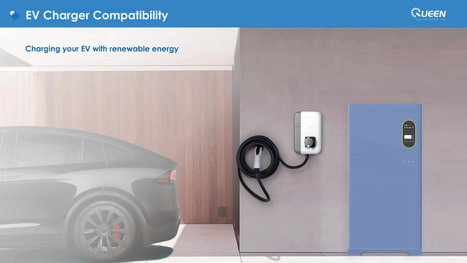 Parallelable All-in-One Solar Power System Single Phase 3.6/5kw Three Phase 8/10/12kw on off Grid Hybrid Inverter Lithium Battery Energy Storage System