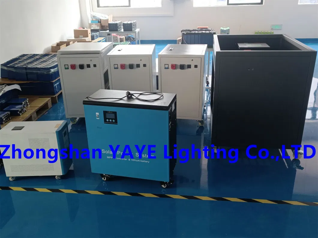 Yaye Best Solar Manufacturer Factory Home/Office Portable Mini Industrial Power System Station Lithium Battery Generator 2kw/3kw/5/6kw/10kw/12kw/15kw/20kw/30kw