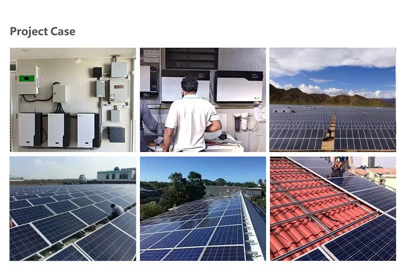 High Efficiency 4kw Lithium Battery Power Solar Panel System Hybrid Matrix Diesel Generator