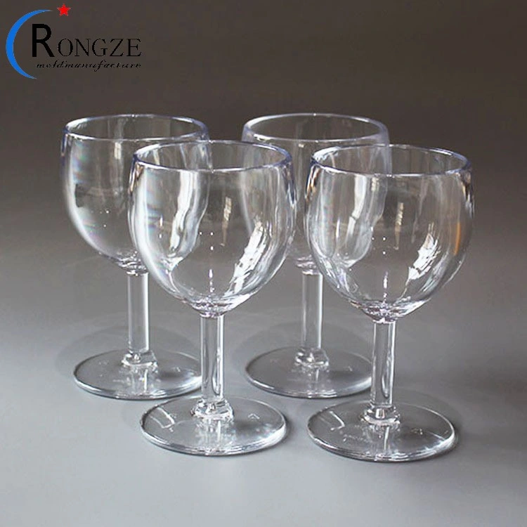 Custom Reusable BPA-Free Colorful Plastic Wine Glasses