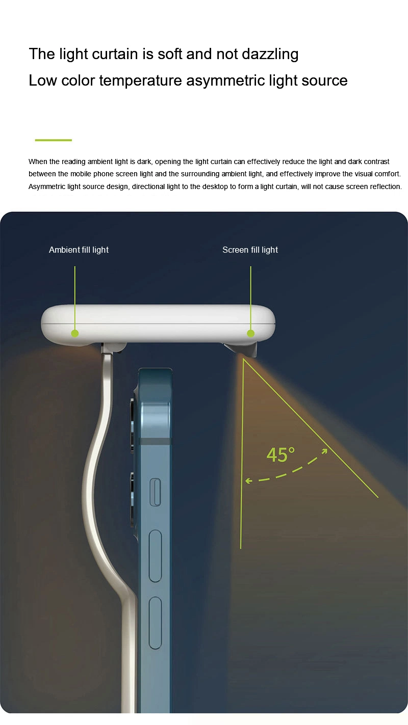 for iPhone Accessories Magsafe Ecological Night Reading Anti-Blue Light Eye Protection Screen Fill Light