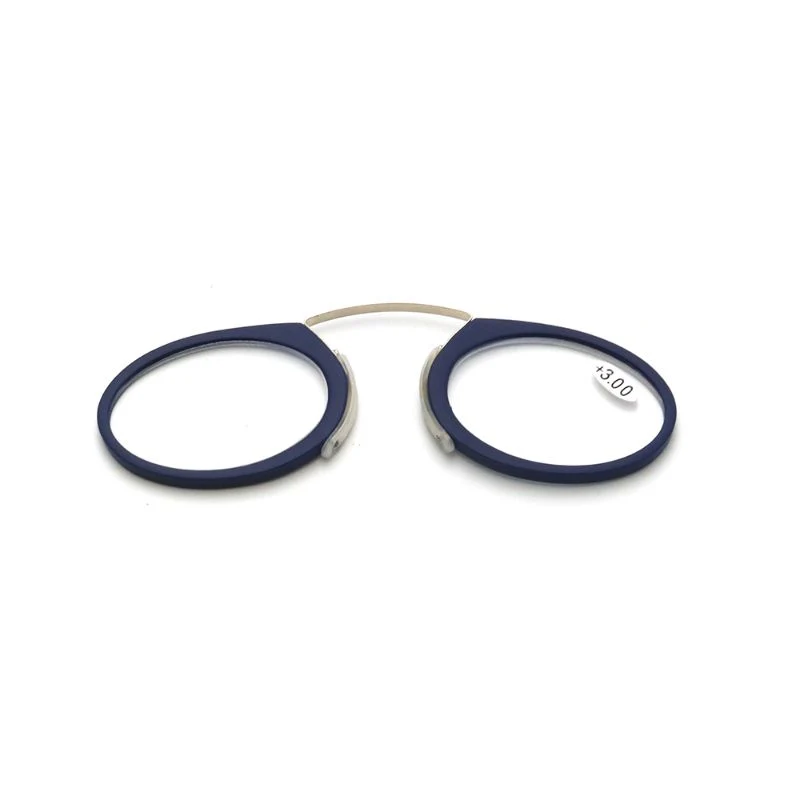 Pocket Metal Frame Pocket Mini Nose Clip Reading Glasses