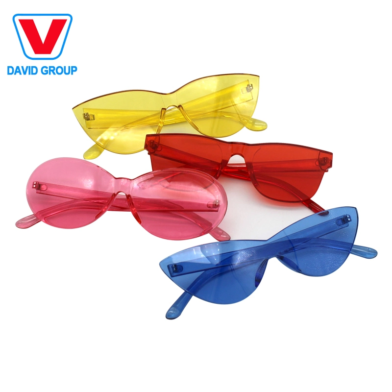 2021 Popular Fashion Trend Colorful Plastic Sunglasses Promotional Sun Glasses