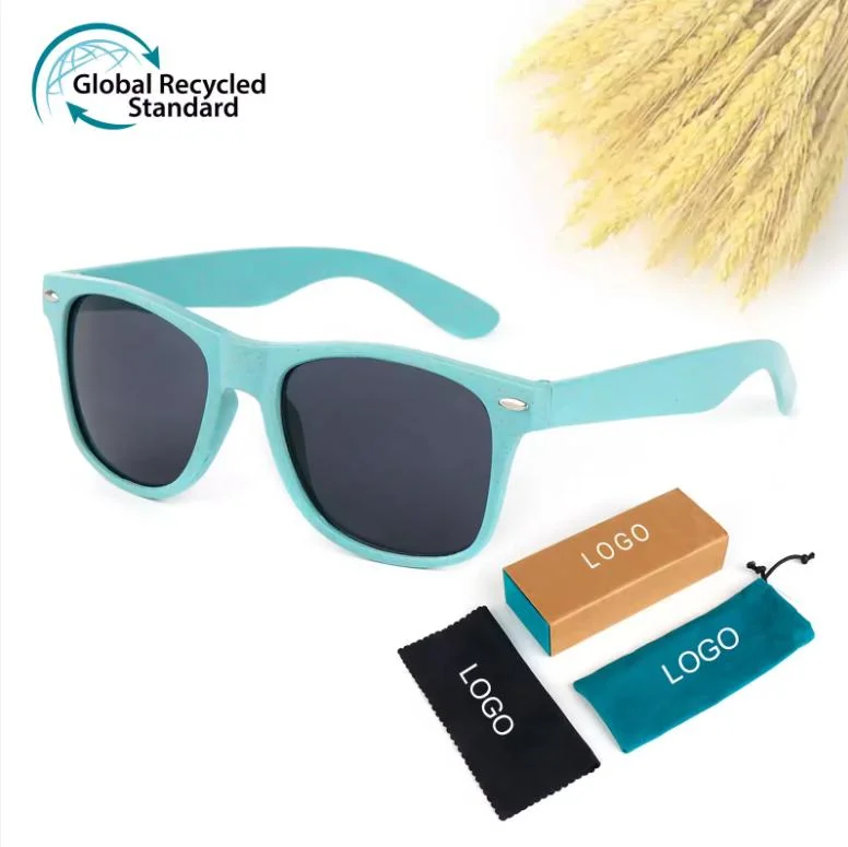 Sustainable Environmental Glasses Eco-Friendly Degradable Men Sun Glasses Wheat Straw Biodegradable Sunglass UV400 Women Sunglasses