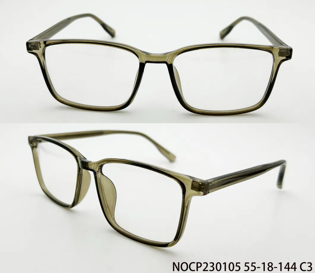 Ouyuan 2024 Big Square Men Cp Optical Eyewear