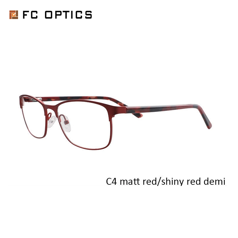 Fashion Optical Frames 2019 Big Metal Women Glass Frames