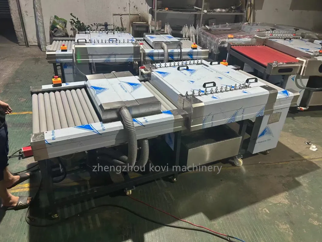 Horizontal Glass Washing Machine and Drying Machine