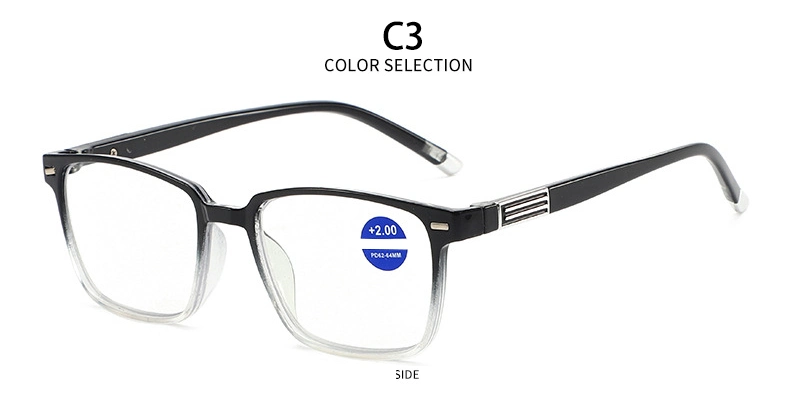 2023 in Stock Newest Fashion Cheap Wholesales Classical Retro Eyeglasses Eyewear High Quality Plastic Frame Men Anti Blue Light Reading Glasses