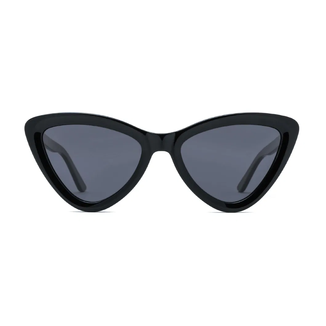 Designer Vintage Triangle Shape Shades Acetate Men Women Colorful Sunglasses