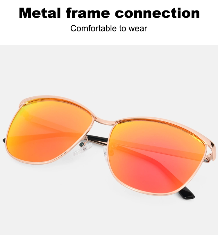 Luxury Brand Designer Sunglasses Men Vintage Metal Small Thin Face Sun Glasses