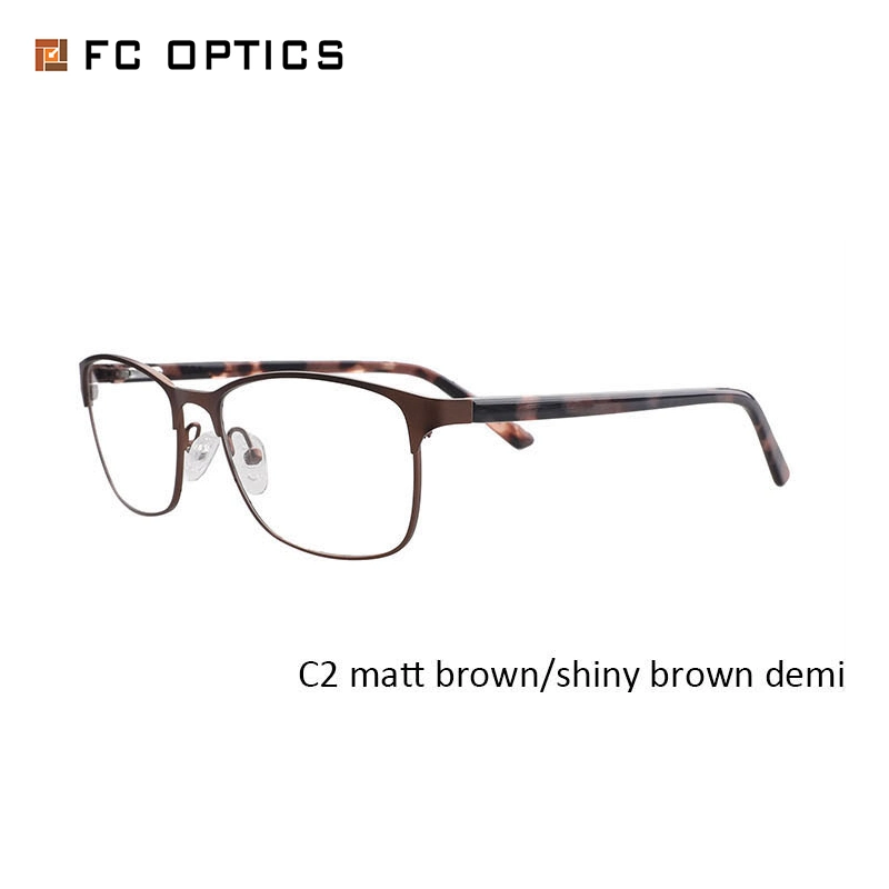 Fashion Optical Frames 2019 Big Metal Women Glass Frames