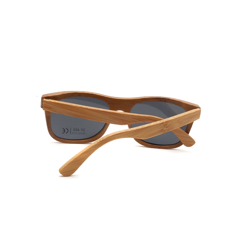 Eco Friendly Bamboo Sunglasses Custom Logo Laser Polarized Shades Sun Glasses Bamboo Wooden Sunglasses Unisex