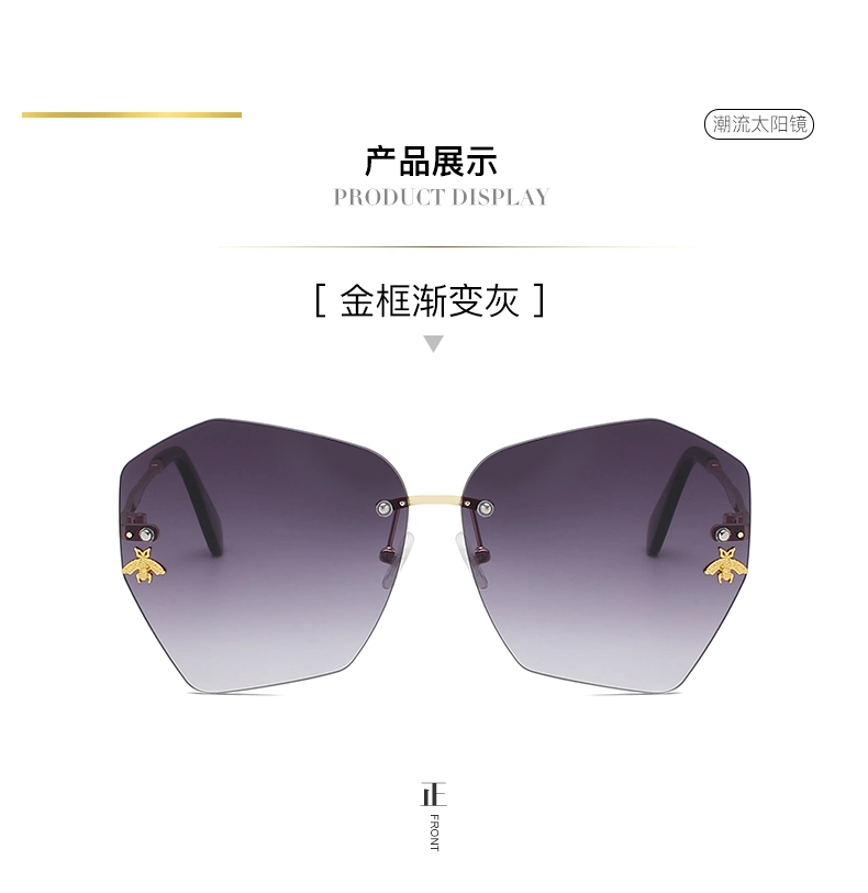 New Brand Designer Men Sun Glasses Metal Wooden Frame Polarized Lens Sunglasses Fashion Driving Shade for Men