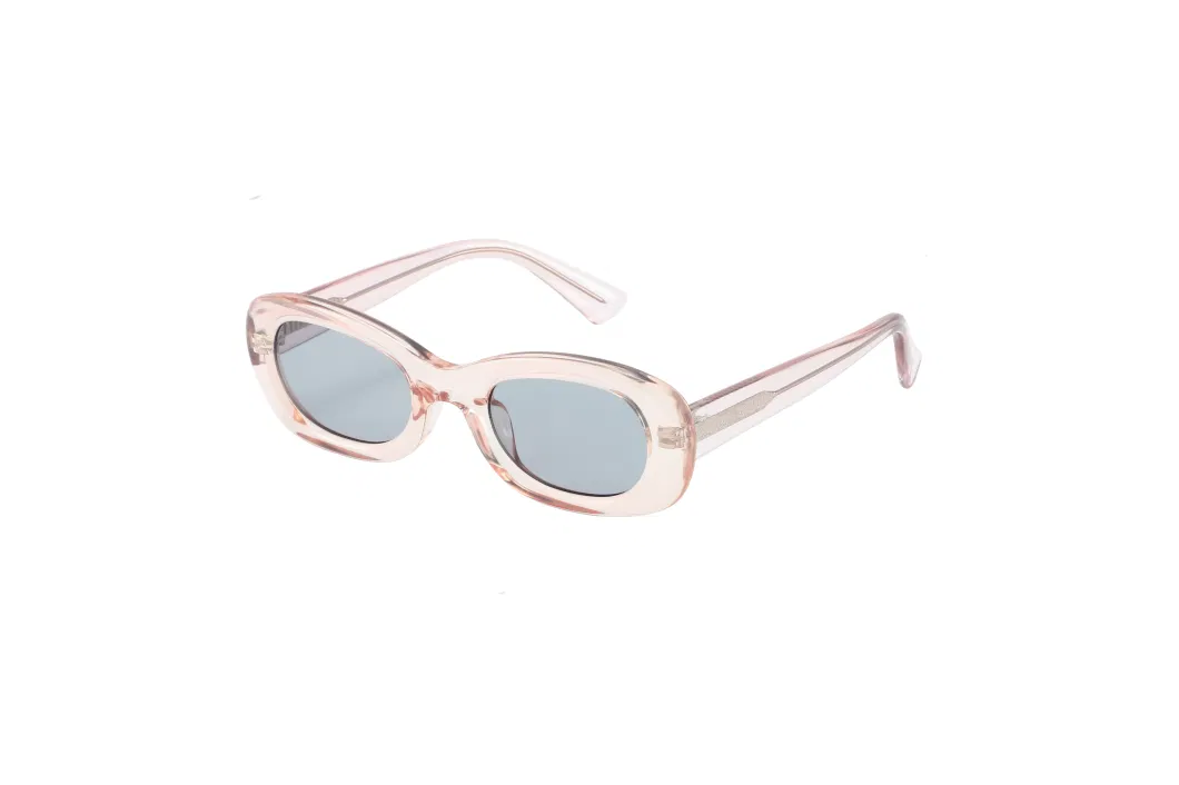 Unisex Classic Retro Custom Factory Selling High Quality Personalized Oval Luxury Casual PC Sunglasses