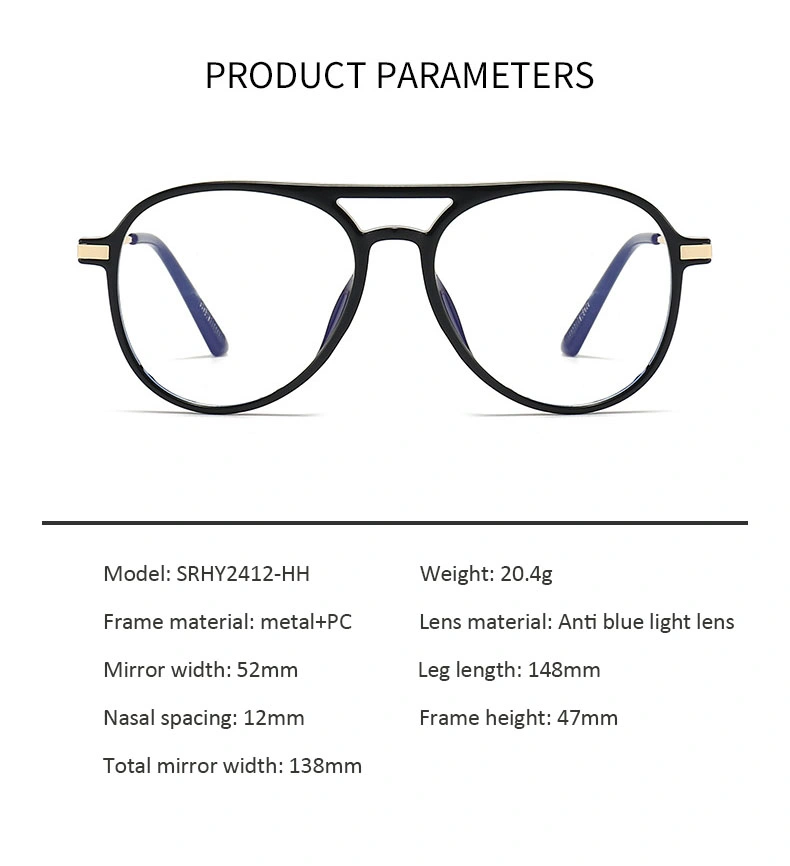 High Quality Wholesale Cheap Retro Designer Frame Computer Presbyopia Anti Blue Light Blocking Men Women Fashion Reading Glasses