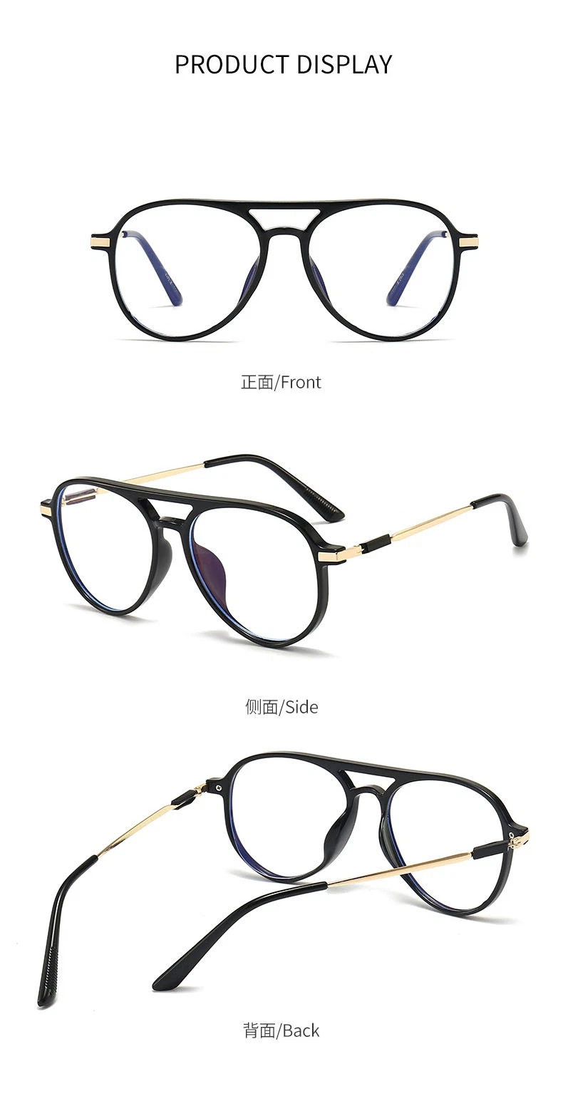 High Quality Wholesale Cheap Retro Designer Frame Computer Presbyopia Anti Blue Light Blocking Men Women Fashion Reading Glasses