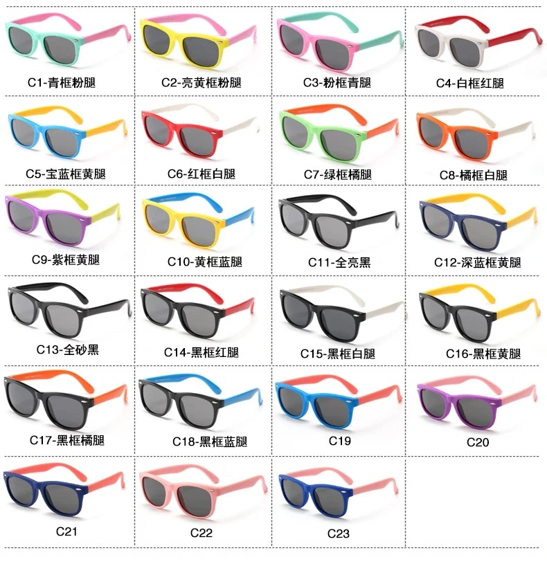 New Coming Plastic Sunglasses for Different Kid Ages