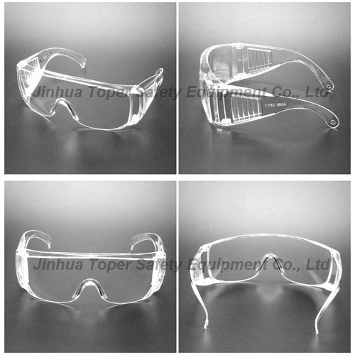 Polycarbonate Lens Safety Glasses Over Eyeglasses (SG101)