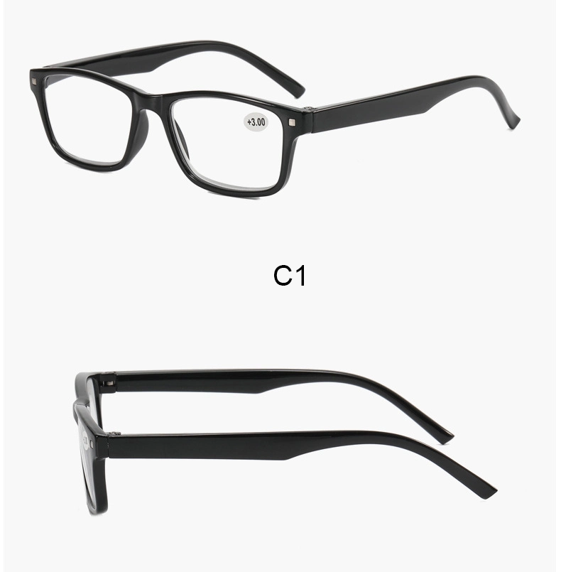 Reading Glasses Wholesale HD Fashion Elderly Reading Glasses Computer Mobile Phone Anti-Blue Light Reading Glasses