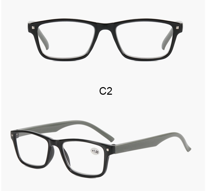 Reading Glasses Wholesale HD Fashion Elderly Reading Glasses Computer Mobile Phone Anti-Blue Light Reading Glasses