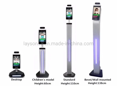  Turnstile Gate Access Control with Facial Recognition and Temperature Measurement, Intelligent Face Recognition Device, Biometric Time Attendance System