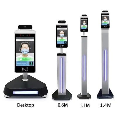 2021 New Design 8inch 10inch Touch Non Touch Face Recognition Temperature Testing Door Access Control System