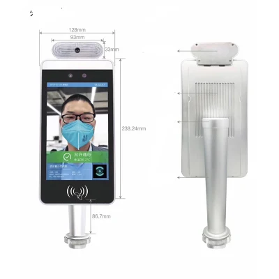  10inch LCD Infrared Body Temperature Scanner Thermometer Non-Contact Face Recognition with Mask Temperature