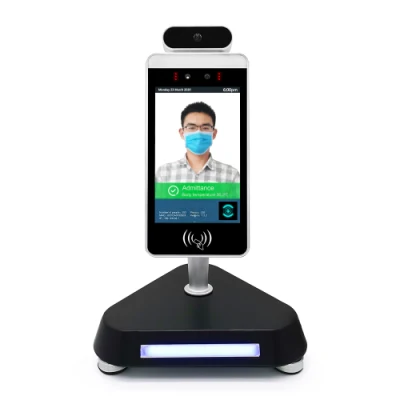  Wear Mask Temperature Detective Measurement and Face Recognition Device Temperature Measure Terminal