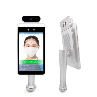  Facial Recognition System with Temperature Measurement and Mask Detection, Face Recognition Camera, IR Thermal Imaging Imager Scanner Camera